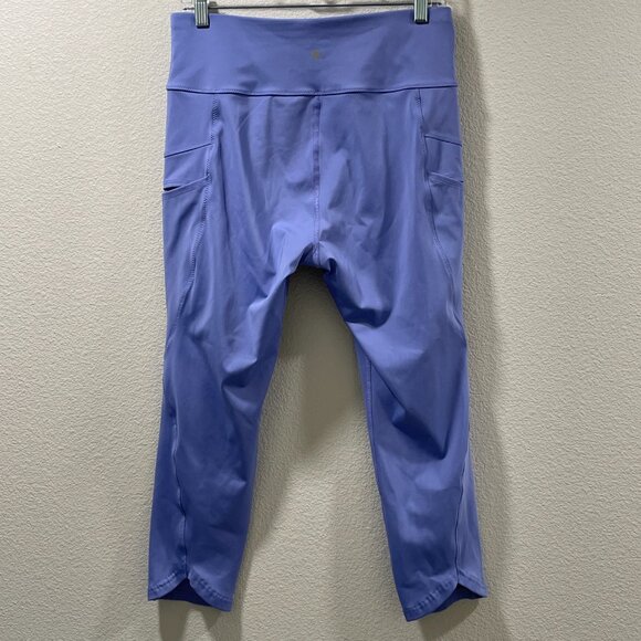 LAPANA Yoga Pants/Leggings, Bluish Lavender - L - Picture 2 of 7